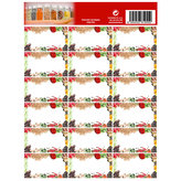 Samolepky na kořenky - bez textu - koření