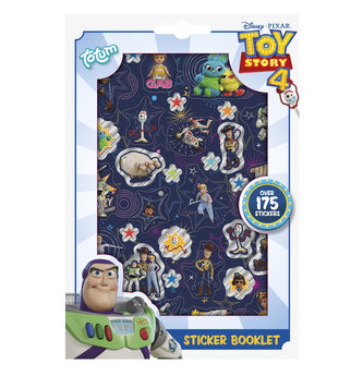 TOY STORY 4 - samolepkový blok A5 /175 sam./