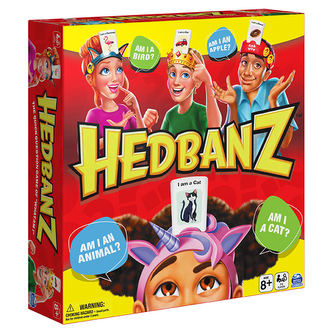 HEDBANZ (anglický jazyk) čelenky více motivu