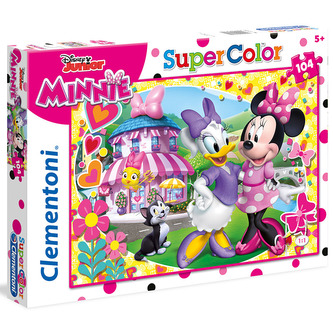 Puzzle Supercolor Minnie/104 dílků