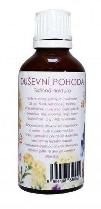 Bilegria Duševní pohoda tinktura 50 ml