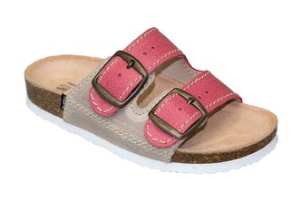 SANTÉ Zdravotní obuv dětská D/202/C30/S12/BP červená (vel. 27-30) 28