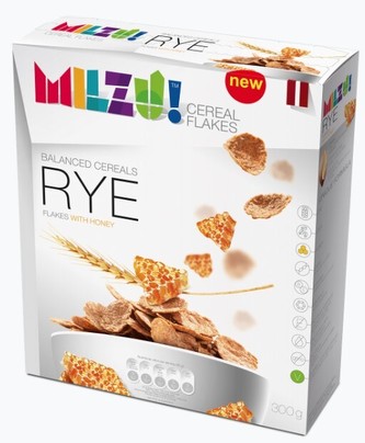 Milzu! Žitné cereálie s medem 300 g