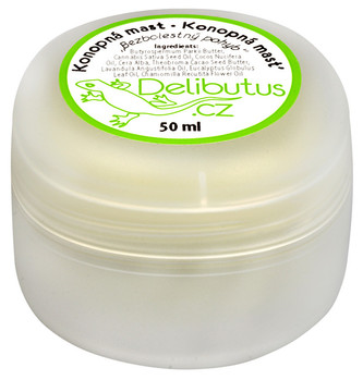 Delibutus Konopná mast Bezbolestný pohyb 50 ml