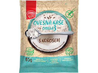 Semix Ovesná kaše omega 3 s kokosem 65g