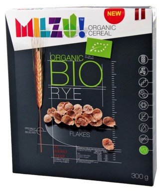 Milzu! BIO Žitné cereálie bez cukru 300 g