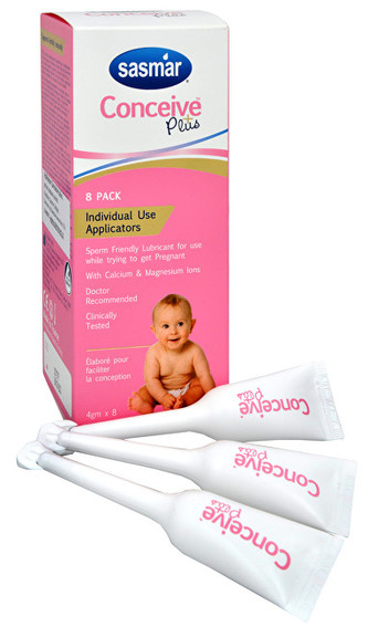 Adiel Conceive Plus - lubrikační gel pro podporu početí s aplikátorem 8x4 g