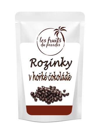 Rozinky v hořké čokoládě 1 kg LES FRUITS DU PARADIS