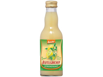 Beutelsbacher Bio Citronová šťáva 100% Beutelsbacher 0,2 l