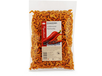 Damodara Luštěninová pochoutka papriková 180 g Damodara Luštěninová pochoutka papriková 180 g
