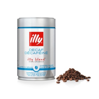 Illy Decaffeinato dóza zrnková káva 250 g Illy Decaffeinato dóza zrnková káva 250 g