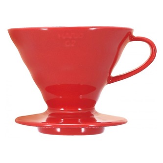 Dripper Hario V60 (VDC-02R) - keramický, velikost 2, červený
