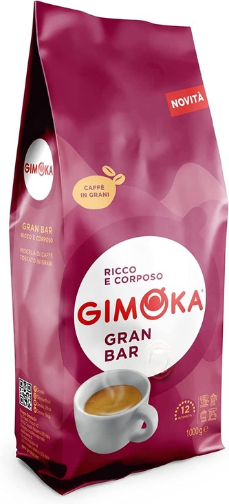 Gimoka Gran Bar - zrnková káva, 1 000 g Gimoka Gran Bar - zrnková káva, 1 000 g