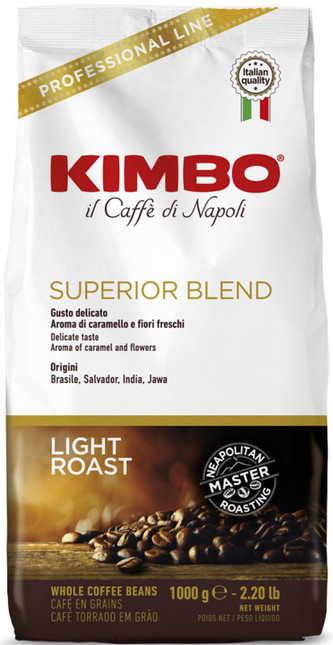 Kimbo Espresso Bar Superior Blend, zrnková káva, 1000g Kimbo Espresso Bar Superior Blend, zrnková káva, 1000g