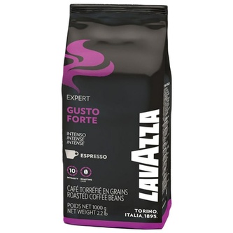 Káva "Gusto Forte", pražená, zrnková, 1000 g, LAVAZZA Káva "Gusto Forte", pražená, zrnková, 1000 g, LAVAZZA