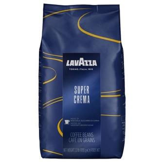 Lavazza Super Crema, zrnková káva, 1000g Lavazza Super Crema, zrnková káva, 1000g