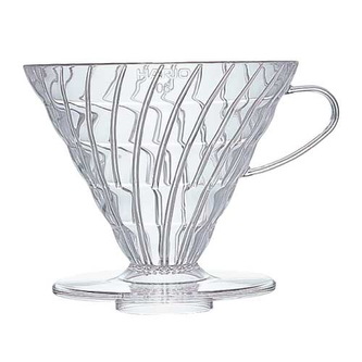 Dripper Hario V60 (VD-01T) - plastový, velikost 1, čirý Dripper Hario V60 (VD-01T) - plastový, velikost 1, čirý