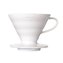 Dripper Hario V60 (VDC-02W) - keramický, velikost 2, bílý