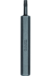 Bit TORX s otvorem 8 mm T15 x 70 mm 20 ks