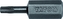 Bit TORX 8 mm T15 x 30 mm 50 ks