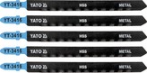 List pilový do přímočaré pily 130 mm na kov TPI21 5 ks