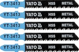 List pilový do přímočaré pily na kov typ T 12TPI sada 5 ks