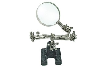 Sada \" třetí ruka \" lupa 62 mm Sada \" třetí ruka \" lupa 62 mm