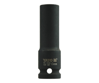 Nástavec 1/2\" rázový šestihranný hluboký 13 mm CrMo