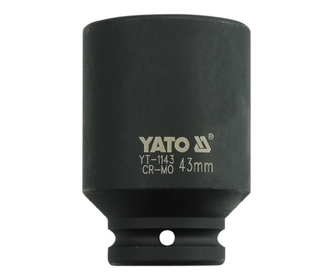 Nástavec 3/4\" rázový šestihranný hluboký 43 mm CrMo