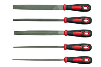 Sada pilníků zámečnických 200 mm 5 ks VOREL Sada pilníků zámečnických 200 mm 5 ks VOREL