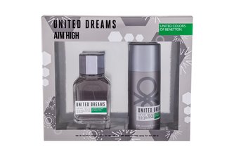 Benetton United Dreams toaletní voda 100 ml + deodorant 150 ml