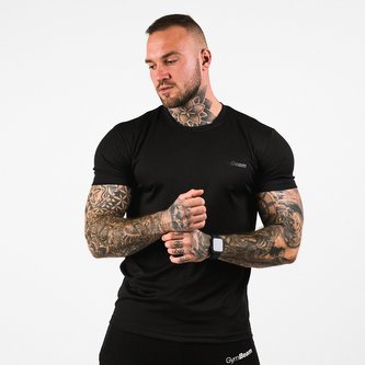 Tričko TRN Black - GymBeam - Velikost L