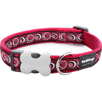 Obojek RD 25 mm x 41-63 cm - Cosmos Red