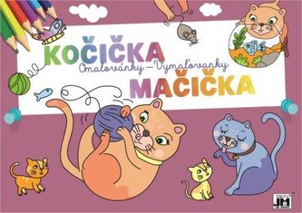 Kočička - Omalovánky A5