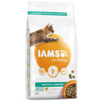 Iams Cat Adult Sterilized Chicken 2Kg