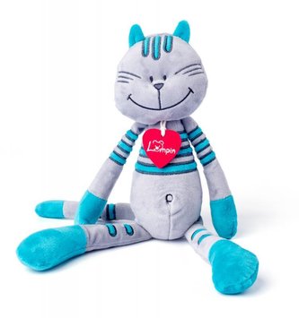 Lumpin Kocour Lewis petrolejový 38 cm