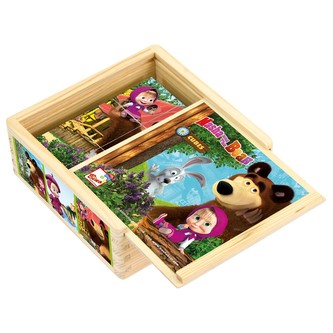 Máša a Medvěd: Kostky 9