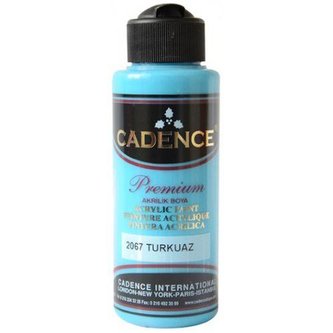 Cadence Premium akrylová barva / turquoise 70 ml Cadence Premium akrylová barva / turquoise 70 ml
