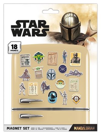 Sada magnetek Mandalorian 18 ks