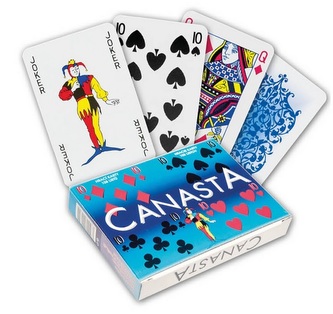 Canasta hracia karty 108 listov / Canasta hrací karty 108 listů