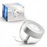Hue Iris STOLNÍ LAMPA LED 8,1W 570lm 2000-6500K, 16mil. barev, stříbrná - LIMITOVANÁ EDICE