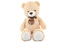 Plyš Medvěd béžový 100 cm