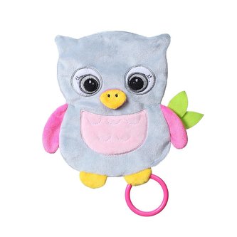 Plyšová hračka Baby Ono Flat Owl Celeste