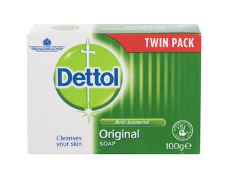 Dettol Antibacterial Tuhé mýdlo Original 100 g unisex