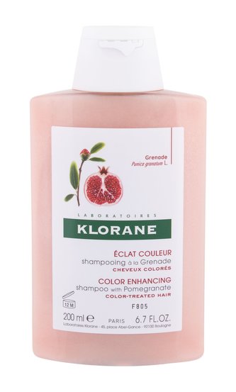 Klorane Pomegranate Šampon Color Enhancing 200 ml pro ženy