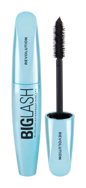 Makeup Revolution London Big Lash Volume Řasenka 8 g Black Waterproof pro ženy