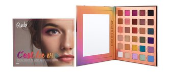 RUDE® Cosmetics Paletka 30 očních stínů C`est La Vie (Eyeshadow Palette) 30 g woman