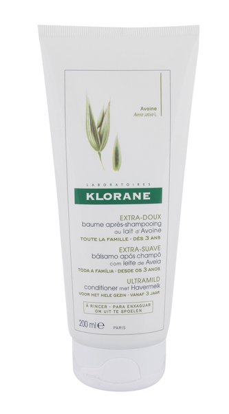Klorane Oat Milk Kondicionér Ultra-Gentle 200 ml pro ženy