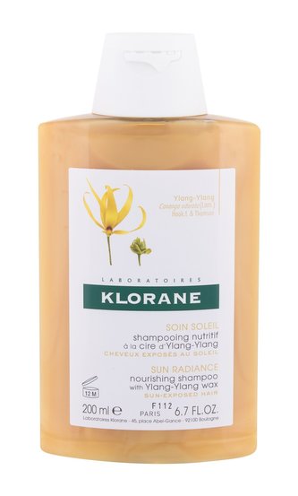 Klorane Ylang-Ylang Wax Šampon Sun Radiance 200 ml pro ženy