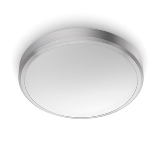 DORIS SVÍTIDLO STROPNÍ LED 17W 1500lm 2700K IP44, nikl